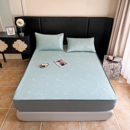 91家纺网 家纺一手货源 找家纺 （总）慕尚家纺 2025新款提花席床笠款