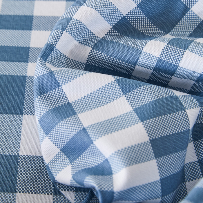 91家纺网 家纺一手货源 找家纺 鸣升 新款舒适透气全棉老粗布床笠 柏林（兰）