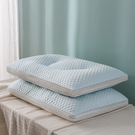 （总）梵羽枕芯 2024新款针织棉冰豆豆按摩枕头枕芯