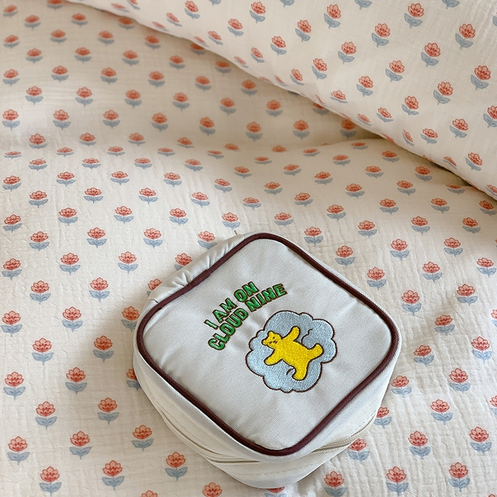 91家纺网 家纺一手货源 找家纺 （总）萝莉家纺2025新款全棉双层皱皱纱四件套