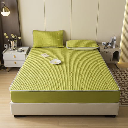 91家纺网 家纺一手货源 找家纺 （总）暖季家纺 2025新款磨毛刺绣款床笠