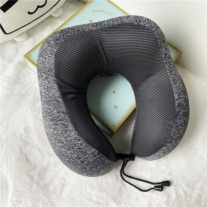 91家纺网 家纺一手货源 找家纺 卡奥家纺 2024新款阳离子U型枕 灰27*25*14cm