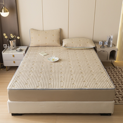 91家纺网 家纺一手货源 找家纺 （总）暖季家纺 2025新款磨毛刺绣款床笠