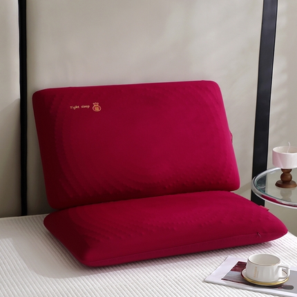 91家纺网 家纺一手货源 找家纺 （总）其乐枕芯 五福临门凉感凝胶慢回弹记忆枕超30天不退不换 