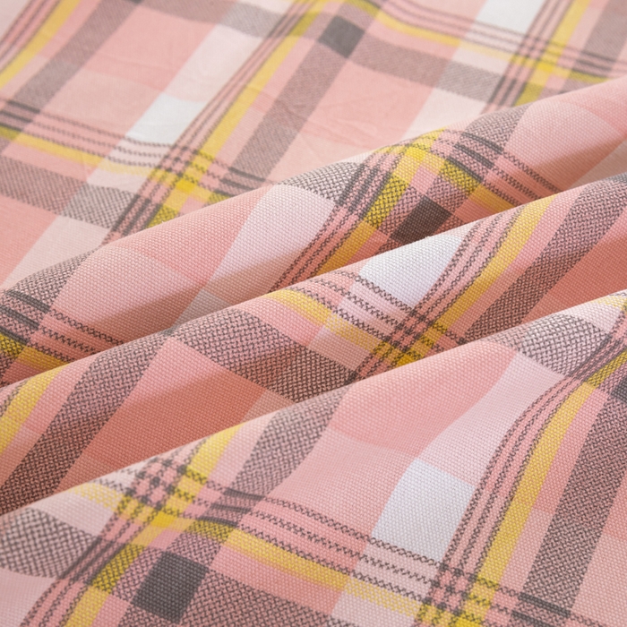 91家纺网 家纺一手货源 找家纺 鸣升 新款舒适透气100%全棉老粗布床单 莫妮卡（粉）