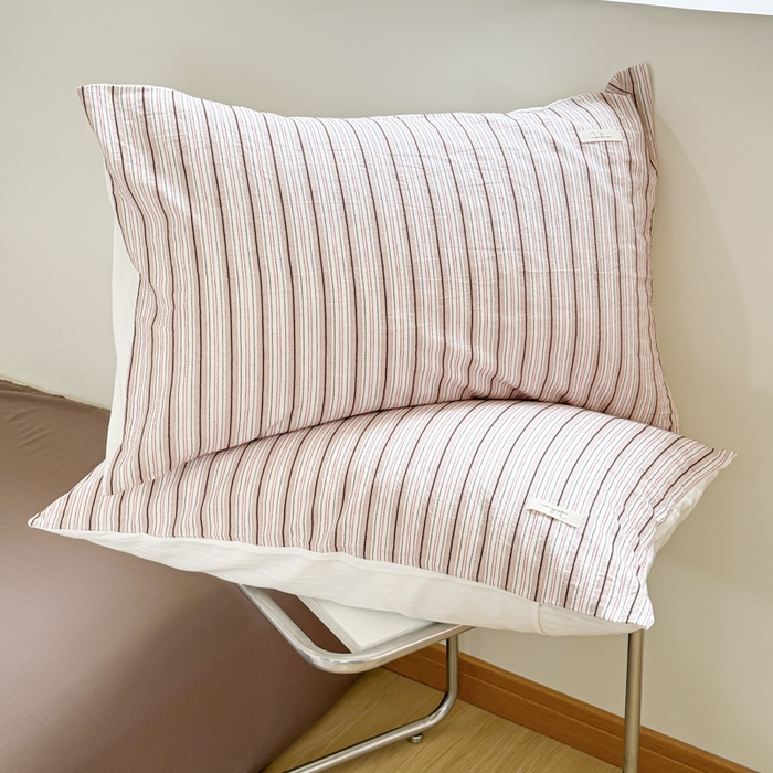 91家纺网 家纺一手货源 找家纺 玛奇朵 新款全棉色织立体提花四件套-海街日记 海街日记-红咖（搭配咖色床单）