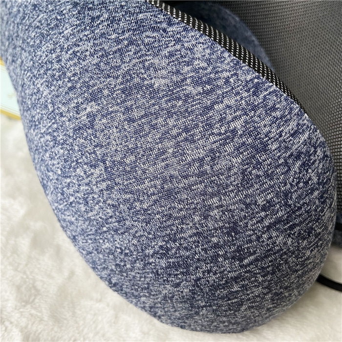 91家纺网 家纺一手货源 找家纺 卡奥家纺 2024新款阳离子U型枕 蓝27*25*14cm