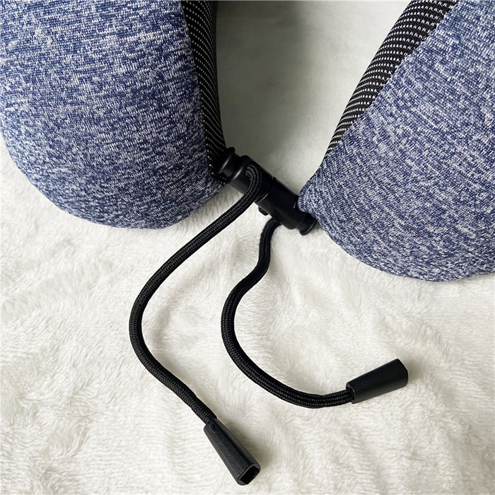 91家纺网 家纺一手货源 找家纺 卡奥家纺 2024新款阳离子U型枕 蓝27*25*14cm