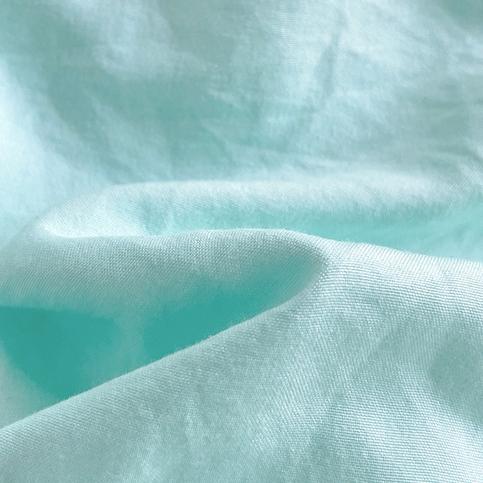 91家纺网 家纺一手货源 找家纺 艾特你 2024新款A类水洗棉被套纯色被套单被套素色被套 混搭-水绿藻绿