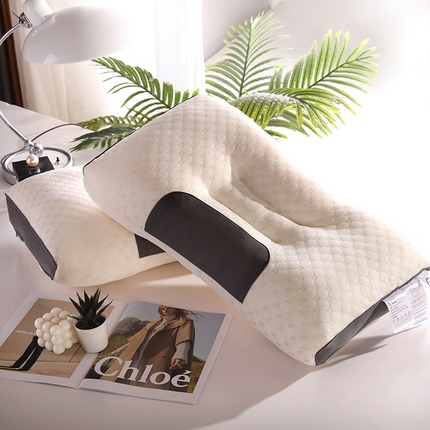 （总）梵羽枕芯 2024新款水立方SPA枕枕头枕芯针织棉豆豆枕