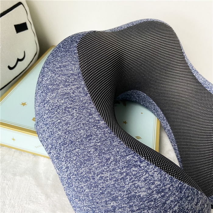 91家纺网 家纺一手货源 找家纺 卡奥家纺 2024新款阳离子U型枕 蓝27*25*14cm