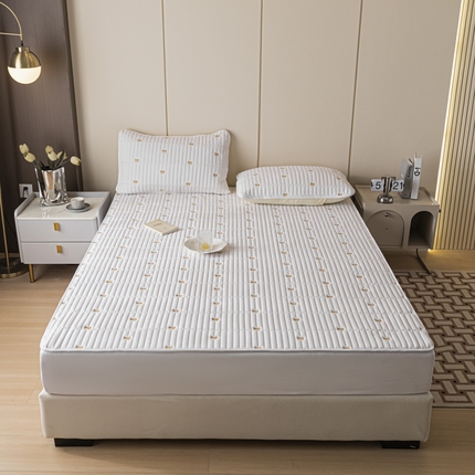 91家纺网 家纺一手货源 找家纺 （总）暖季家纺 2025新款磨毛刺绣款床笠