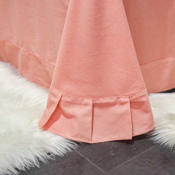 91家纺网 家纺一手货源 找家纺 艾迪尚家纺 2025新款纯色生态磨毛绣花单床单 艾薇儿-玉色