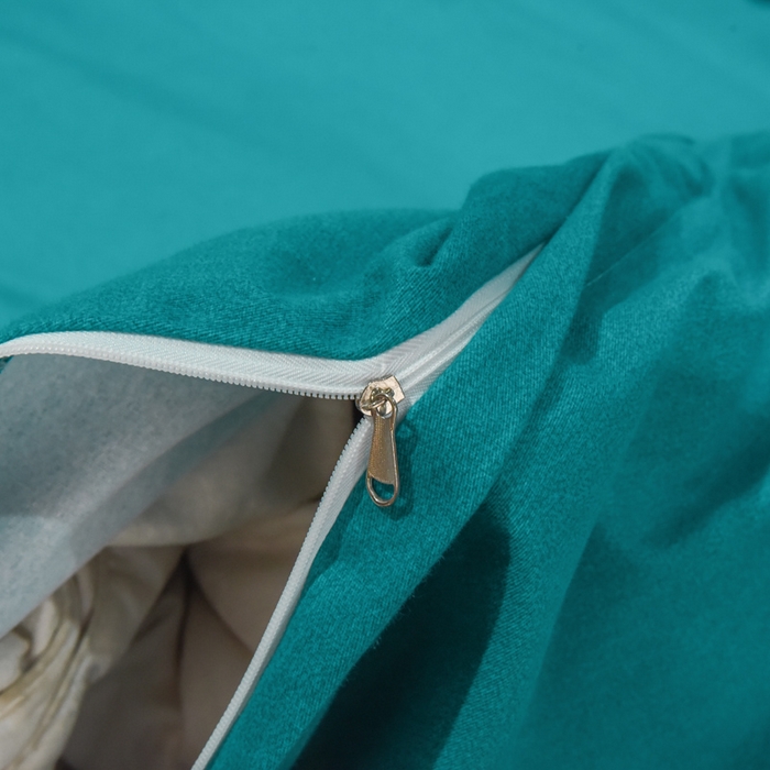 91家纺网 家纺一手货源 找家纺 艾迪尚家纺 2025新款纯色生态磨毛绣花单被套 艾薇儿-复古兰