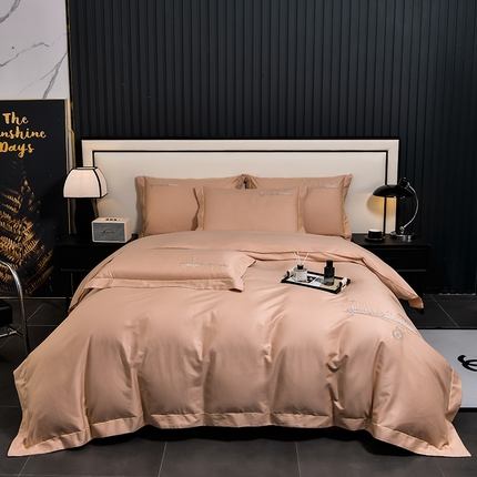 91家纺网 家纺一手货源 找家纺 （总）小时代家纺 2024新款加密全棉轻奢床盖四件套