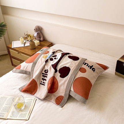 91家纺网 家纺一手货源 找家纺 （总）悦然 2024新款全棉6层纱布枕巾 52*78cm/对