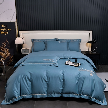 91家纺网 家纺一手货源 找家纺 （总）小时代家纺 2024新款加密全棉轻奢床盖四件套