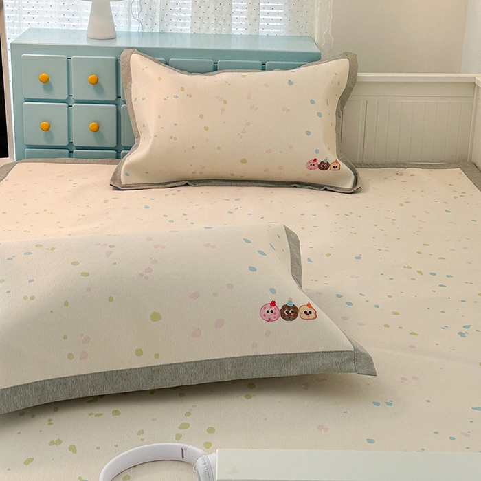 91家纺网 家纺一手货源 找家纺 （总）昔可家纺 2024新款大版数码印花养生冰藤席