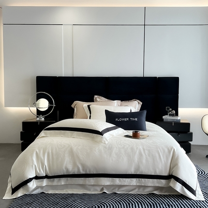 91家纺网 家纺一手货源 找家纺 （总）花时间 2024新款A类60S天丝棉提花--迷蒙