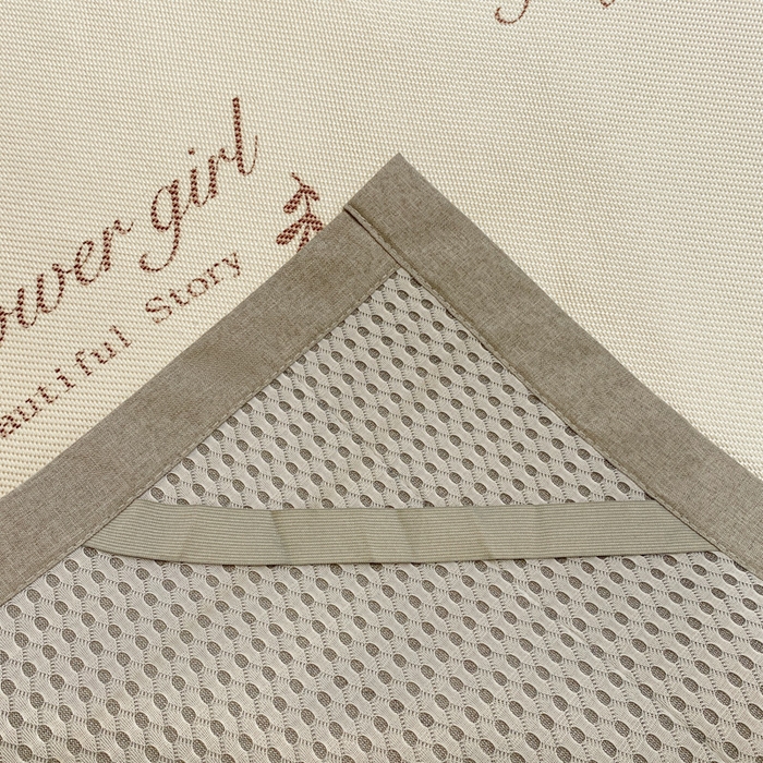 91家纺网 家纺一手货源 找家纺 慕澄2024新款A类时尚印花刺绣冰藤凉席 床席款-花仙子