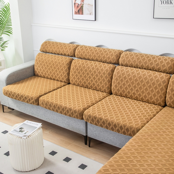 91家纺网 家纺一手货源 找家纺 （总）千彤沙发垫 2024新款常规款拉花菱形格沙发套系列