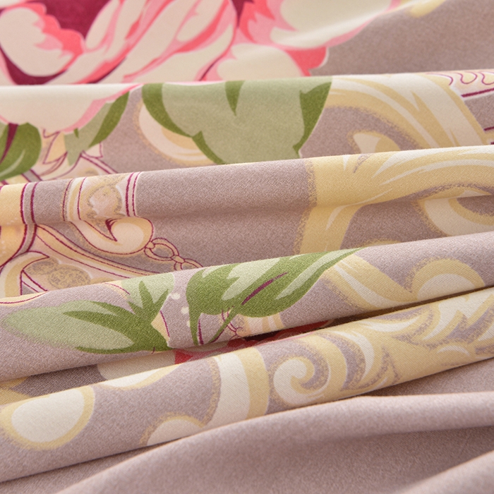 91家纺网 家纺一手货源 找家纺 小雨家纺 2026新款芦荟棉单件床裙+床裙三件套 舞动青春