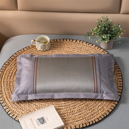 91家纺网 家纺一手货源 找家纺 （总）织布人 2024新款荞麦枕夏季凉感丝冰藤枕头全荞麦枕学生成人颈椎枕头枕芯