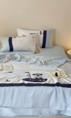 91家纺网 家纺一手货源 找家纺 （总）星野 2024新款天丝夏被大卡系列-航海汪