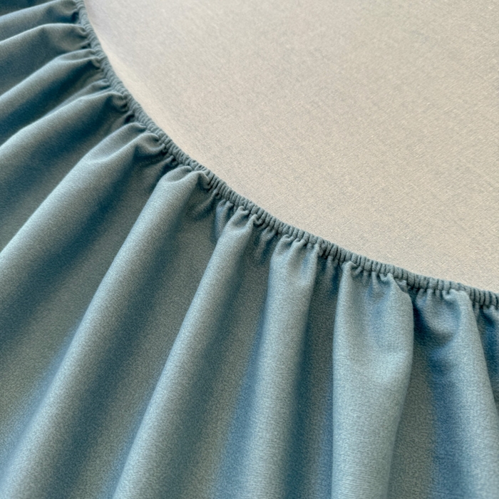 91家纺网 家纺一手货源 找家纺 （总）艾迪尚家纺 2025新款纯色生态磨毛绣花单床笠