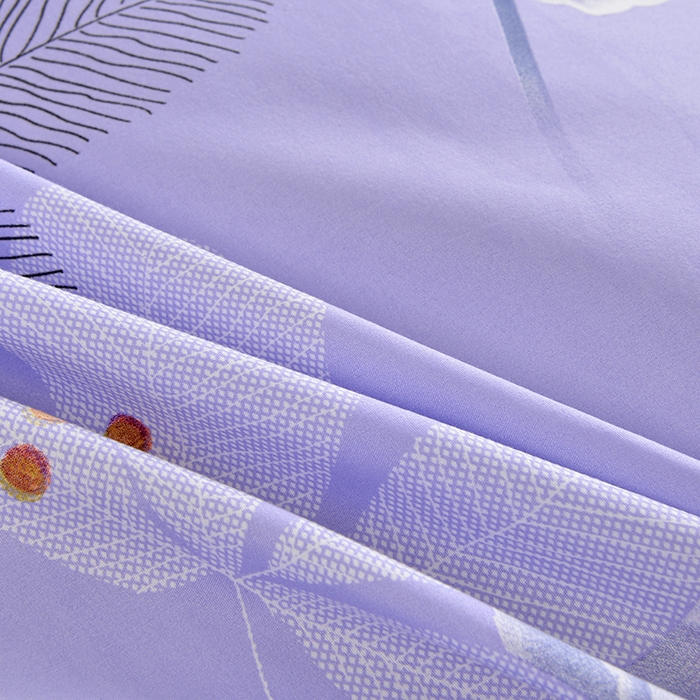 91家纺网 家纺一手货源 找家纺 小雨家纺 2026新款芦荟棉单件床裙+床裙三件套 阳光花朵莲