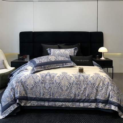 太古汇家居 2024新款数码印花系列 格兰特-蓝