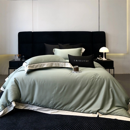 太古汇家居 2024新款天丝棉“巴黎左岸”系列 巴黎左岸-藕荷绿