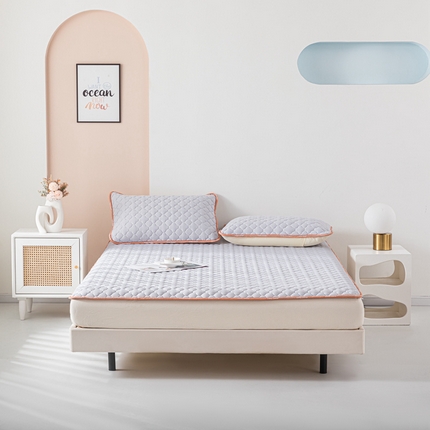 91家纺网 家纺一手货源 找家纺 （总）好眠好梦家纺 2024新款硅胶软席爱琴海系列-床笠款