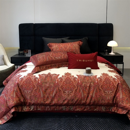 太古汇家居 2024新款数码印花系列 格兰特-红