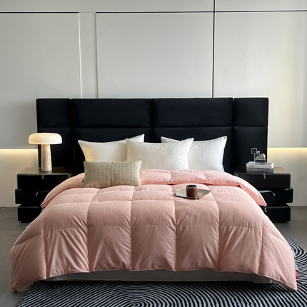 91家纺网 家纺一手货源 找家纺 （总）御眠纺 2025全棉双层雕花提花羽绒被壳自充绒被壳羽绒被