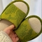 91家纺网 家纺一手货源 找家纺 （总）夏自由双层纱 2024新款佛罗伦萨红绿拖鞋