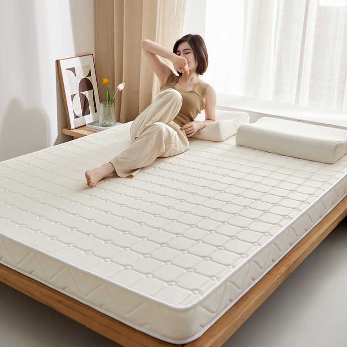 91家纺网 家纺一手货源 找家纺 （总）祁恋婷 2024新款牛奶丝乳胶加记忆棉加棕床垫【床垫遮盖物】