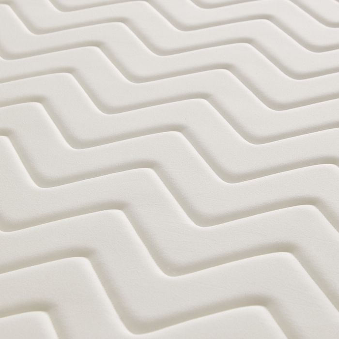 91家纺网 家纺一手货源 找家纺 祁恋婷 2024新款牛奶丝乳胶加记忆棉加棕床垫【床垫遮盖物】 曲线-白 棕垫款