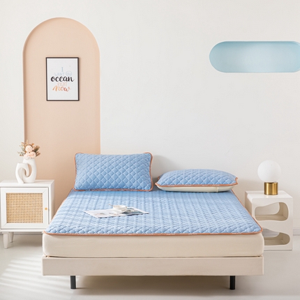 91家纺网 家纺一手货源 找家纺 （总）好眠好梦家纺 2024新款硅胶软席爱琴海系列-床笠款