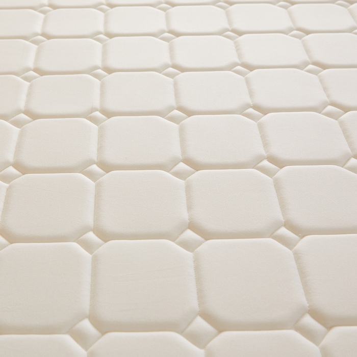 91家纺网 家纺一手货源 找家纺 祁恋婷 2024新款牛奶丝乳胶加记忆棉加棕-学生床垫【床垫遮盖物】 面包格白 海绵款