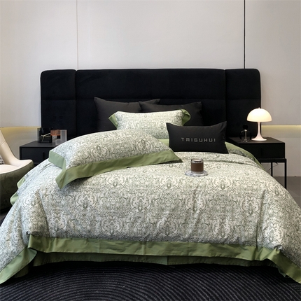 太古汇家居 2024新款数码印花系列 马德里-绿