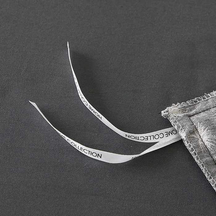 91家纺网 家纺一手货源 找家纺 千朵森 2024新款水洗棉色织提花四件套 风格一 叶语