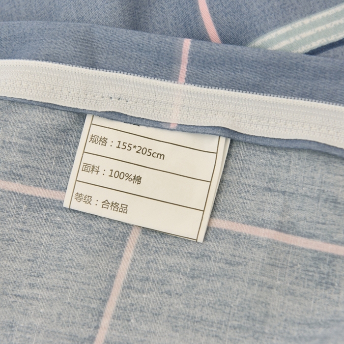 91家纺网 家纺一手货源 找家纺 茗婷家纺 2025款13372纯棉学生宿舍上下铺三六件套 简美
