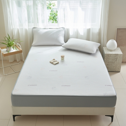 21度C 2024新款PE空气层凉感席--床笠款 草莓粉