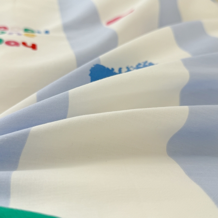 91家纺网 家纺一手货源 找家纺 呗旺鹿 2024新款小清新13372全棉四件套纯棉四件套学生三件套 糖果