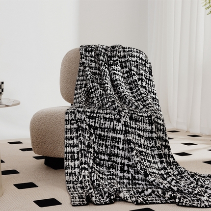 91家纺网 家纺一手货源 找家纺 （总）暖绵绵家纺 2025新款羊毛混纺乌斯塔系列毯子