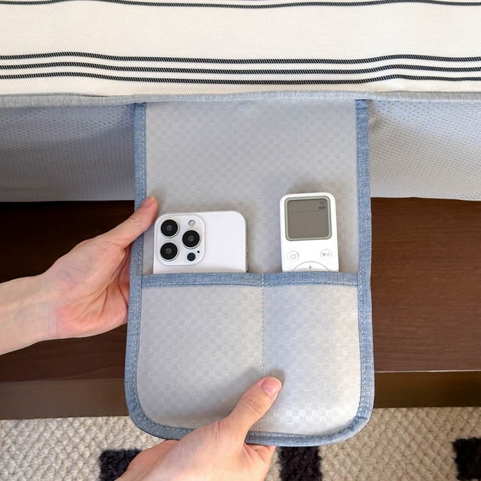 91家纺网 家纺一手货源 找家纺 （总）时年家纺 2024新款条纹刺绣冰丝凉席--床笠款