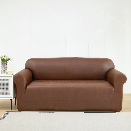 共鸣沙发套 2024新款纳米科技布系列沙发套 科技布-深咖