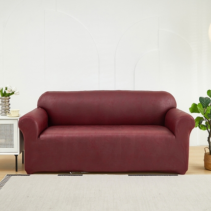 共鸣沙发套 2024新款纳米科技布系列沙发套 科技布-酒红