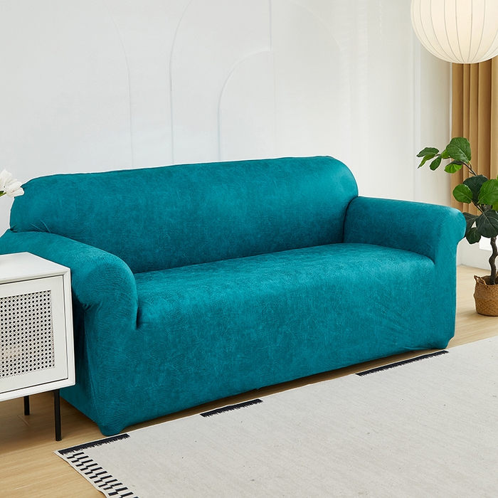 91家纺网 家纺一手货源 找家纺 共鸣沙发套 2024新款纳米科技布系列沙发套 科技布-杉绿